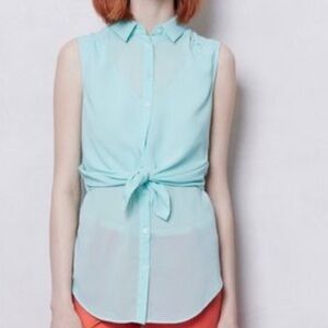 Anthropologie‎ Maeve Semi Sheer Layered Feminine Cottagecore Romantic Girly 2